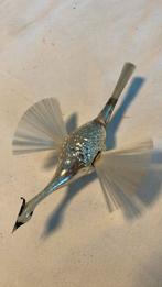 Vintage antieke kerstbal, vogeltje reiger zwaan?, Diversen, Kerst, Ophalen of Verzenden, Zo goed als nieuw