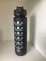 Refill drinkfles waterfles met rietje zwart, Ophalen, Zo goed als nieuw