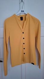 Elastische, mosterdgele blouse maat 36 Penn&Ink N.Y, Penn & Ink, Geel, Ophalen of Verzenden, Zo goed als nieuw