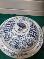 potten/ gemberpotten  bleu en white chinese 2 stuks, Huis en Inrichting, Ophalen of Verzenden