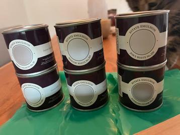 Farrow & Ball Sample pots diverse kleuren beschikbaar voor biedingen