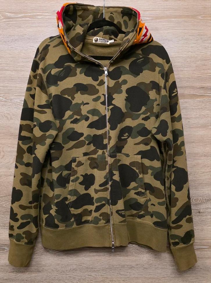 Super vest van "A Bathing Ape", maat XL, Kleding | Heren, Truien en Vesten, Gedragen, Maat 56/58 (XL), Ophalen of Verzenden