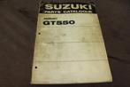 Suzuki GT550 1973 motorcycle parts catalogue GT 550 J K, Motoren, Ophalen of Verzenden, Suzuki