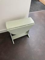 Mooie oude opgeknapte bijzet tafel, Huis en Inrichting, Tafels | Bijzettafels, Ophalen, 55 tot 75 cm, Zo goed als nieuw, Overige vormen