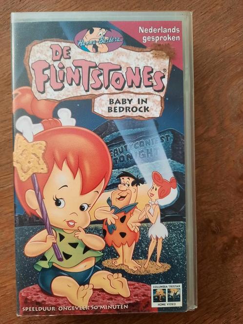 THE FLINSTONES "Baby in Bed Rock" Op VIDEO!, Cd's en Dvd's, VHS | Kinderen en Jeugd, Zo goed als nieuw, Tekenfilms en Animatie