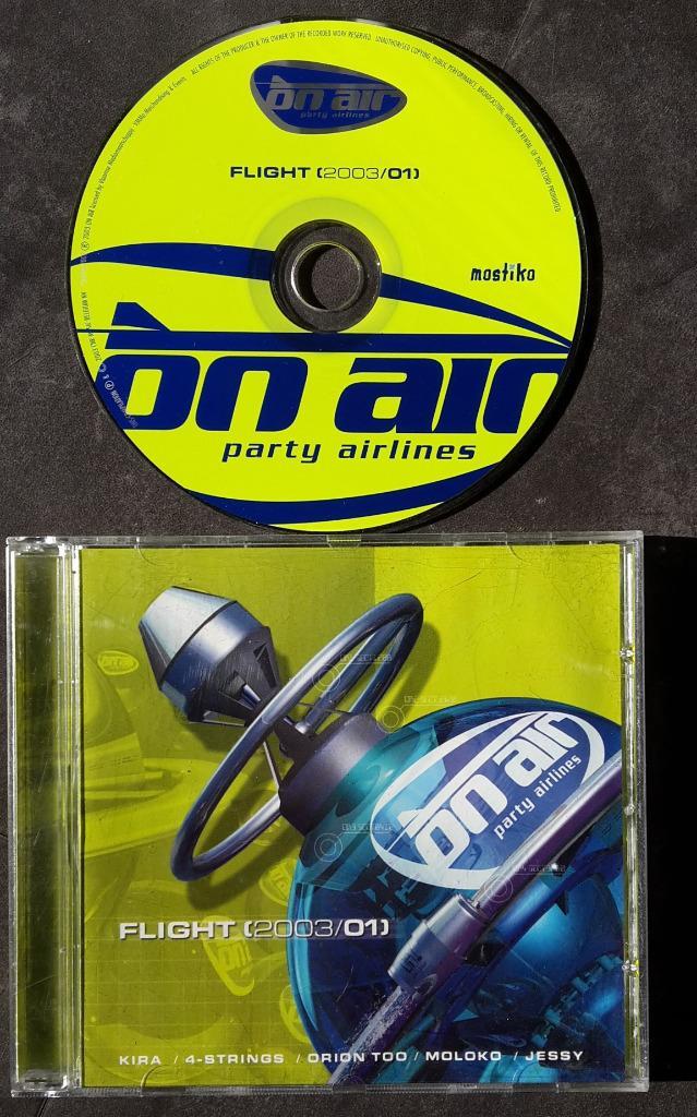 CD - On Air Party Airlines - Flight 2003 01 - Mostiko Trance, Cd's en Dvd's, Cd's | Dance en House, Zo goed als nieuw, Techno of Trance