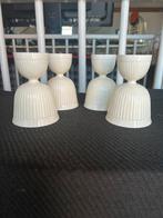 4 Wedgwood dubbele eierdoppen (zeldzaam), Overige typen, Ophalen of Verzenden, Zo goed als nieuw, Wedgwood
