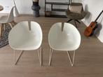 Moroso Fjord stoelen, Ophalen, Gebruikt, Twee, Wit