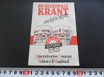 sticker regionale krant om bij te blijven amersfoort veluwe*, Ophalen, Zo goed als nieuw, Bedrijf of Vereniging