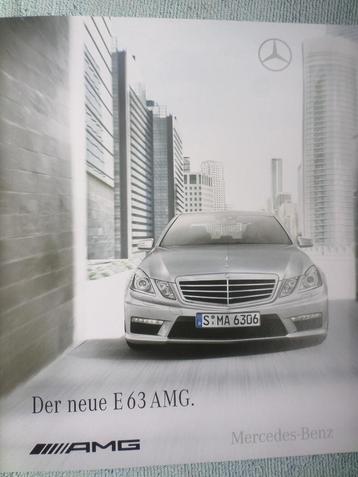 Mercedes E 63 AMG Brochure beschikbaar voor biedingen