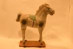 Antiek  Papier-Maché   Paard op verrijdbaar onderstel, Verzenden