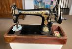 Antieke Singer Naaimachine met Koffer, Antiek en Kunst, Antiek | Naaimachines, Ophalen