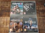PS3 Games - Far Cry, COD, Uncharted, Battlefield, Spelcomputers en Games, Games | Overige, Gebruikt, Vanaf 18 jaar, 1 speler, Ophalen of Verzenden