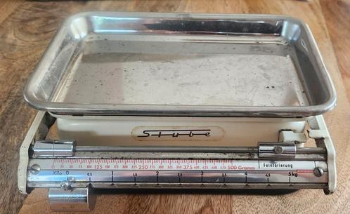 Stube Retro Keukenweegschaal - Vintage Charme, Antiek en Kunst, Antiek | Keukenbenodigdheden, Ophalen of Verzenden