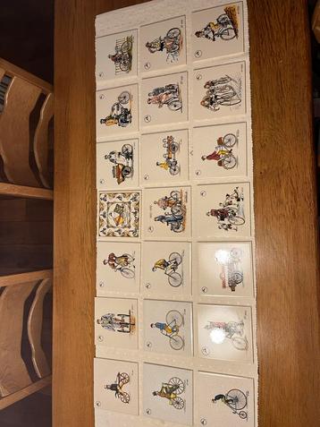 Vintage tegels Gazelle Rijwielfabriek beschikbaar voor biedingen