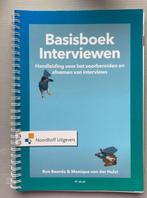 Basisboek Interviewen Hulst 4e editie, Nieuw, Monique van der Hulst; Ben Baarda, Ophalen of Verzenden