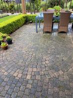 Klinkers , straatstenen, cobblestones 10x10, Tuin en Terras, Tegels en Klinkers, Beton, Gebruikt, Ophalen, Klinkers