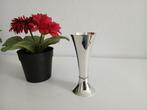 Verzilverd bloem/siervaasje, Antiek en Kunst, Ophalen of Verzenden, Zilver