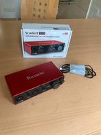 Focusrite Scarlett 2i2 (3rd Gen) Audio Interface, Audio, Tv en Foto, Professionele Audio-, Tv- en Video-apparatuur, Ophalen of Verzenden