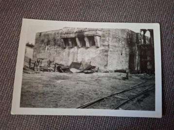 Originele foto van Duitse Bunker WO2 Hamburg beschikbaar voor biedingen