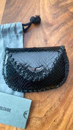 Zadig et Voltaire leren portemonnee, Sieraden, Tassen en Uiterlijk, Portemonnees, Ophalen of Verzenden, Gebruikt, Zwart, Leer