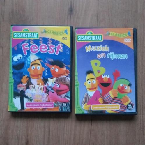 Sesamstraat DVD's, Cd's en Dvd's, Dvd's | Kinderen en Jeugd, Zo goed als nieuw, Tv fictie, Poppen, Alle leeftijden, Ophalen of Verzenden