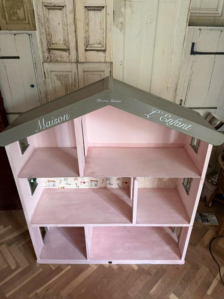 Riviera  Maison poppenhuis H128 cm br 115 cm diep 34 cm, Kinderen en Baby's, Speelgoed | Poppenhuizen, Gebruikt, Poppenhuis, Ophalen