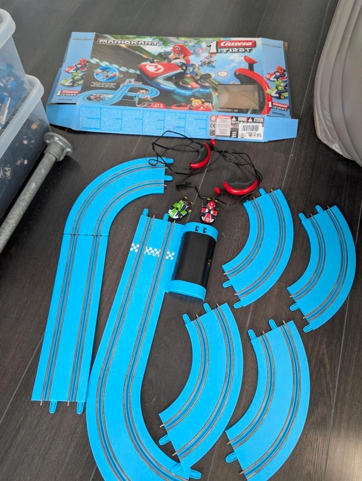 Mario Kart Carrera racebaan, Kinderen en Baby's, Speelgoed | Racebanen, Gebruikt, Racebaan, Carrera, Ophalen