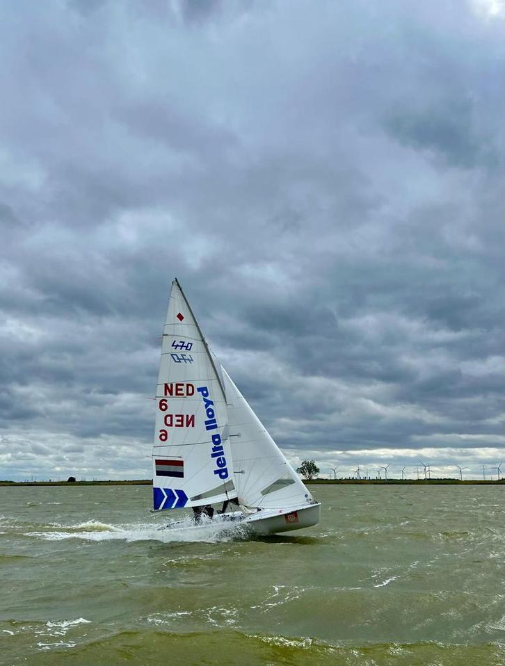 470 zeilboot klassetraining, Watersport en Boten, Accessoires en Onderhoud, Zo goed als nieuw, Ophalen of Verzenden