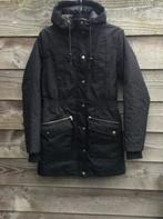 Parka wax jas MINIMUM maat 36 S zwart, Kleding | Dames, Jassen | Winter, Minimum, Ophalen of Verzenden, Maat 36 (S), Zwart