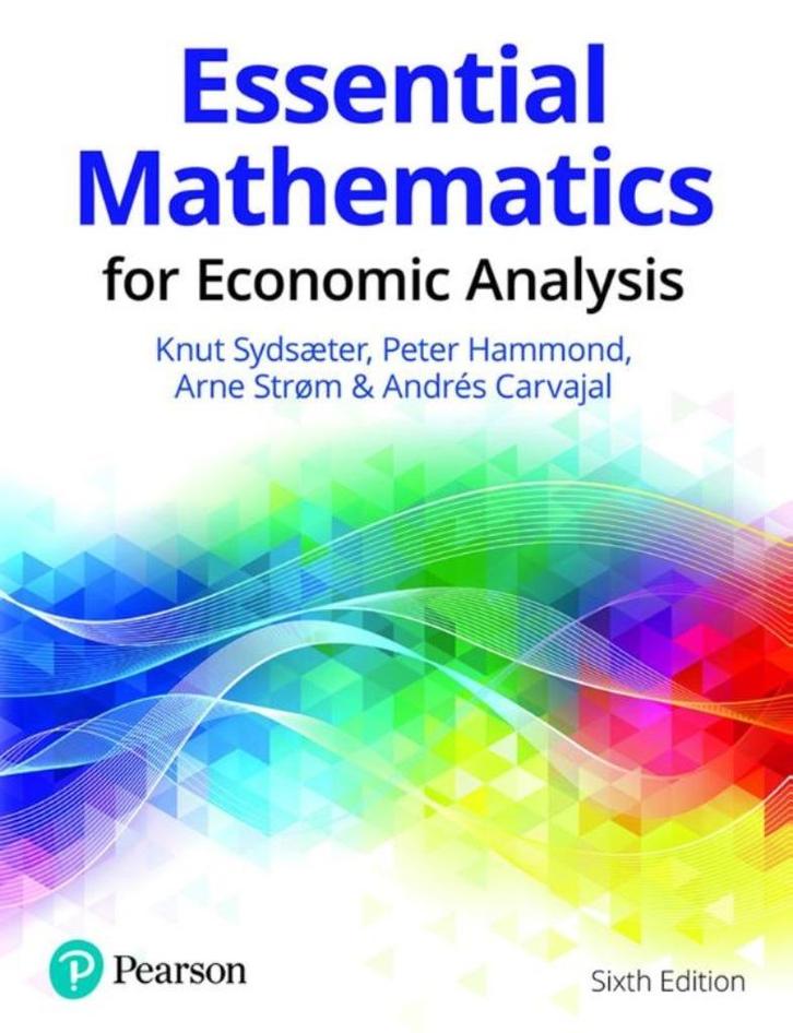 Essential Mathematics for Economic Analysis 9781292359281, Boeken, Economie, Management en Marketing, Nieuw, Economie en Marketing