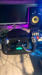 Saitak logitech yoke, Computers en Software, Joysticks, Ophalen of Verzenden, Zo goed als nieuw