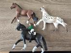 3 paarden van schleich, Ophalen of Verzenden, Zo goed als nieuw