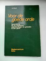 A. Kool - Voor de goede orde, Ophalen of Verzenden, Gelezen
