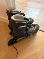 Skeelers maat 44 + beschermset, Sport en Fitness, Skeelers, Gebruikt, Heren, Inline skates 4 wielen, Ophalen