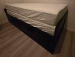 Ikea uitschuifbaar Brimnes bed met lades, Huis en Inrichting, Slaapkamer | Slaapbanken, Ophalen, Zwart, Tweepersoons, Zo goed als nieuw