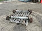 2x WAP assen 1.500 kg per as aanhanger Onderstel - Gebruikt, Ophalen, Gebruikt