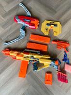 Nerf pistolen / pijl& boog met foam patronen, Ophalen of Verzenden, Zo goed als nieuw