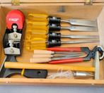 Houten Kistje met Gereedschap - Doe Het Zelf, Doe-het-zelf en Verbouw, Ophalen, Zo goed als nieuw