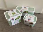 OXO GreenSaver 4 stuks diverse maten, Ophalen of Verzenden, Zo goed als nieuw