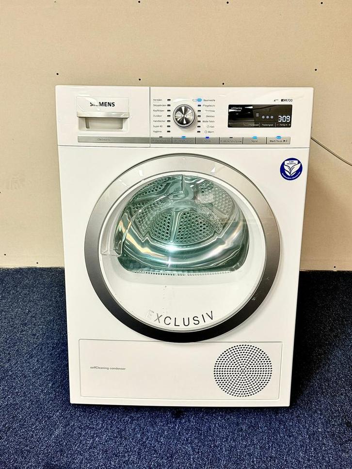Siemens iQ700 | A+++ | 8 kg | Warmtepompdroger, Witgoed en Apparatuur, Wasdrogers, Zo goed als nieuw, Overige typen, Bovenlader