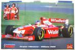 Poster Formula 1 Williams FW20 Jacques Villeneuve F1 1998, Ophalen