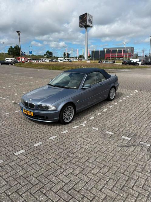BMW 3-Serie 2.2 CI 320 Cabriolet AUT 2001 Blauw, Auto's, BMW, Particulier, 3-Serie, ABS, Airconditioning, Android Auto, Apple Carplay