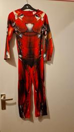 Iron Man Kostuum, 7/8 jaar, Ophalen of Verzenden, Zo goed als nieuw, 122 t/m 128, Jongen