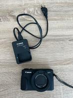 Canon Powershot G7X Mark II + Oplader & Hoesje, Audio, Tv en Foto, Fotocamera's Digitaal, Ophalen, Gebruikt, Compact, Canon