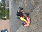 Hetschel kart met 125 cc ktm schakel blok in onderdelen, Ophalen of Verzenden, Gebruikt, Kart