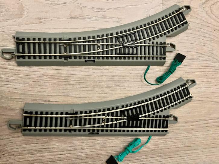 Bachmann EZ Track H0 Wissels - 4 stuks, Hobby en Vrije tijd, Modeltreinen | H0, Zo goed als nieuw, Rails, Gelijkstroom, Bachmann