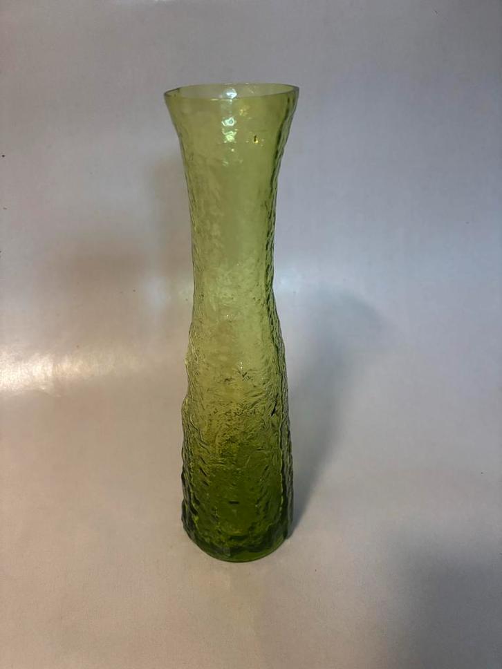 Groene Design Karaf, Huis en Inrichting, Woonaccessoires | Vazen, Zo goed als nieuw, Groen, Minder dan 50 cm, Glas, Ophalen of Verzenden