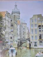 Vintage foto Amsterdam Kalverstraat jaren 80 Munttoren, Antiek en Kunst, Ophalen of Verzenden