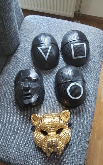 Squid Game Masker voor volwassenen.  beschikbaar voor biedingen